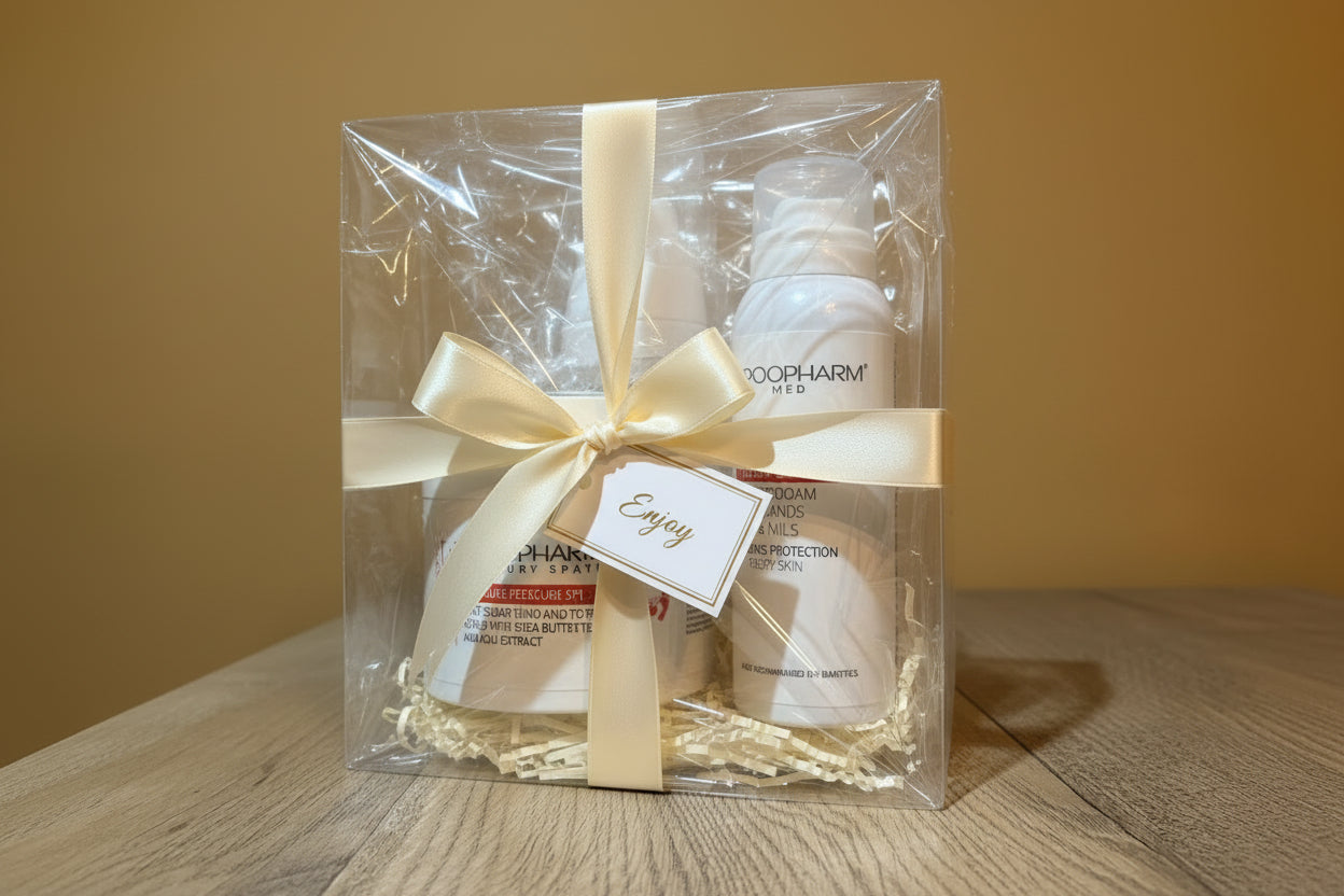 Podopharm cadeau/ combi set Scrub & Foam — Spa Verzorging voor Handen & Voeten