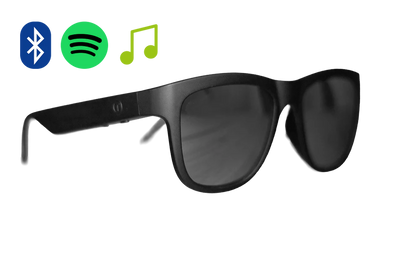 Soundglasses Slimme bluetooth zonnebril met gratis The Final lap polsbandje PsW 104)