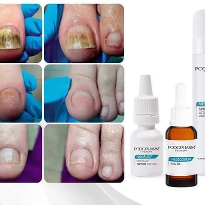 MYKOBOOSTER nagelolie van Podopharm voor verzorging van droge en beschadigde vinger- en voetnagels