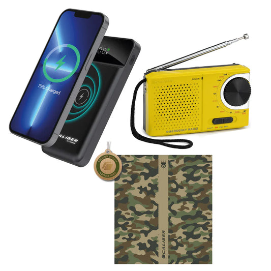 Noodcombinatie snellader, radio & warmtedeken