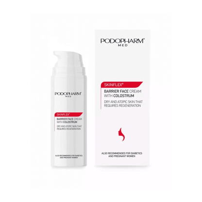 Podopharm SKINFLEX® Gezichtscrème met 40% colostrum & CBD 50 ml (Pm12)