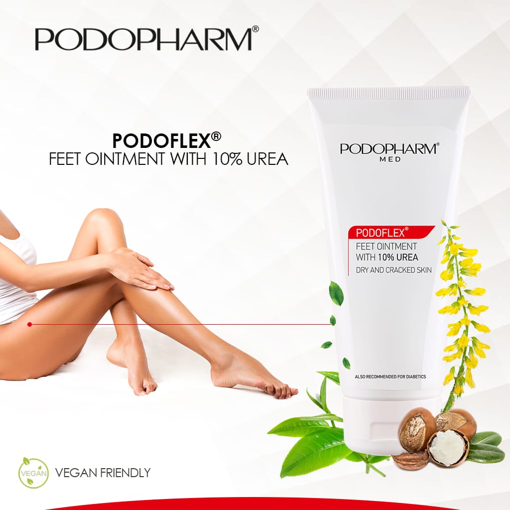 Podopharm PODOFLEX® Voetcrème 10% Ureum eelt & kloven 100 ml (Pm05)