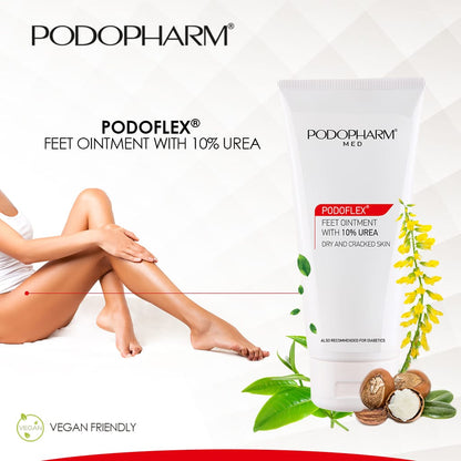 Podopharm PODOFLEX® Voetcrème 10% Ureum eelt & kloven 100 ml (Pm05)